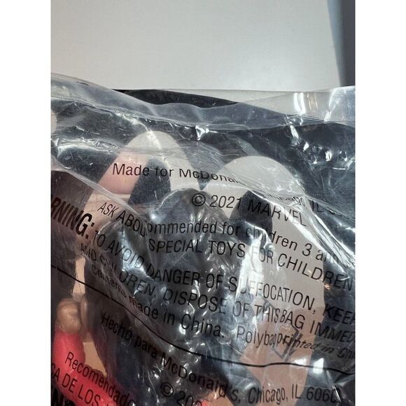 2021 McDonalds Marvel Eternals Happy Meal Toy Makkari #4 - Picture 4 of 5